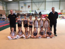 Première compétition pour les jeunes poussins de l'AMGA Première compétition pour les jeunes poussins de l'AMGA