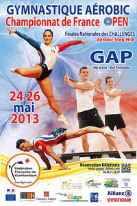 Des infos des Championnats de France Aérobic de GAP Des infos des Championnats de France Aérobic de GAP