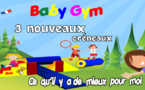 Nouveau: trois créneaux de baby gym supplémentaires