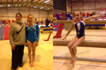 2 gymnastes en compétition pour se qualifier pour la finale ½ finale des championnats de France.