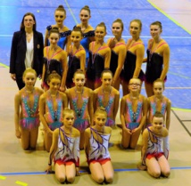 4 podiums pour la gymnastique rythmique arquoise