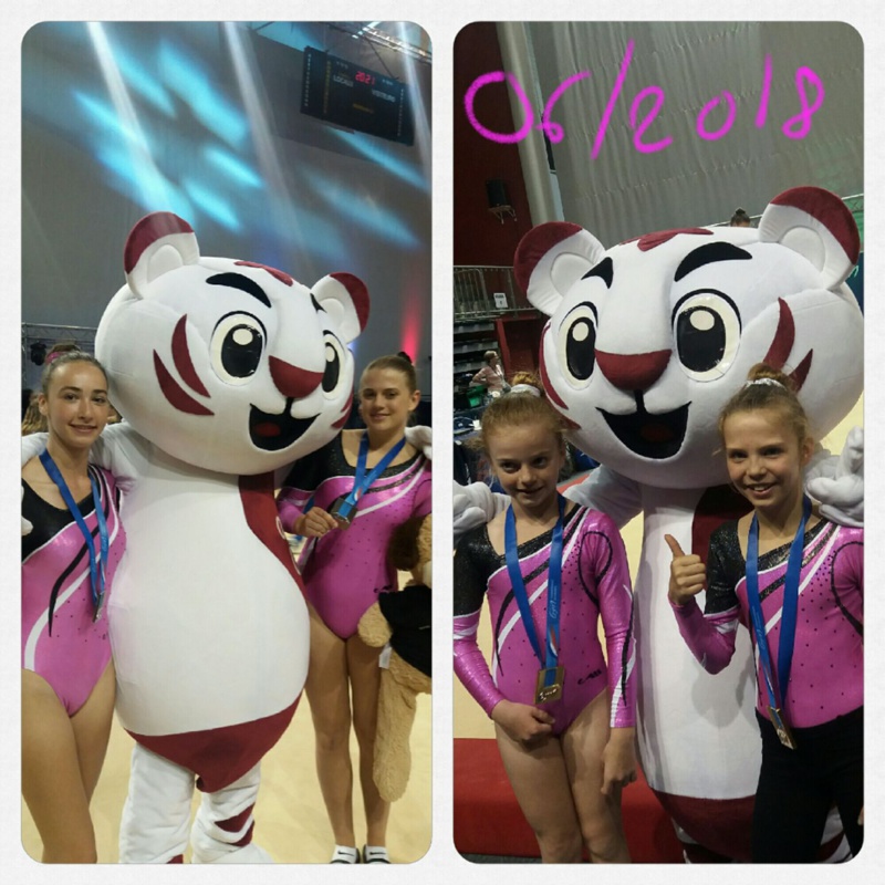 TRAMPOLINE DES ARQUOIS AU SOMMET: Champion de France en synchro national 9-11ans Vice Champion de France en synchro élite 14-17 ans
