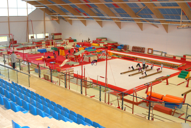 salle de gymnastique artistique