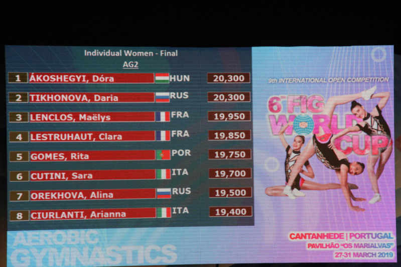 Trois Gymnastes représentent la France à Cantanhede Trois Gymnastes représentent la France à Cantanhede