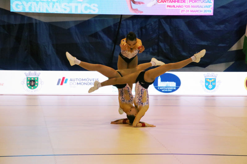 Trois Gymnastes représentent la France à Cantanhede Trois Gymnastes représentent la France à Cantanhede