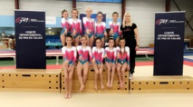 2 podiums pour les 2 équipes féminines de l’AMGA en Fédéral B 10-11 ans