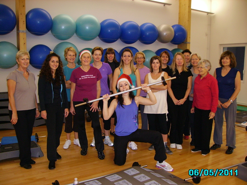 groupe de body barre avec Stéphanie groupe de body barre avec Stéphanie