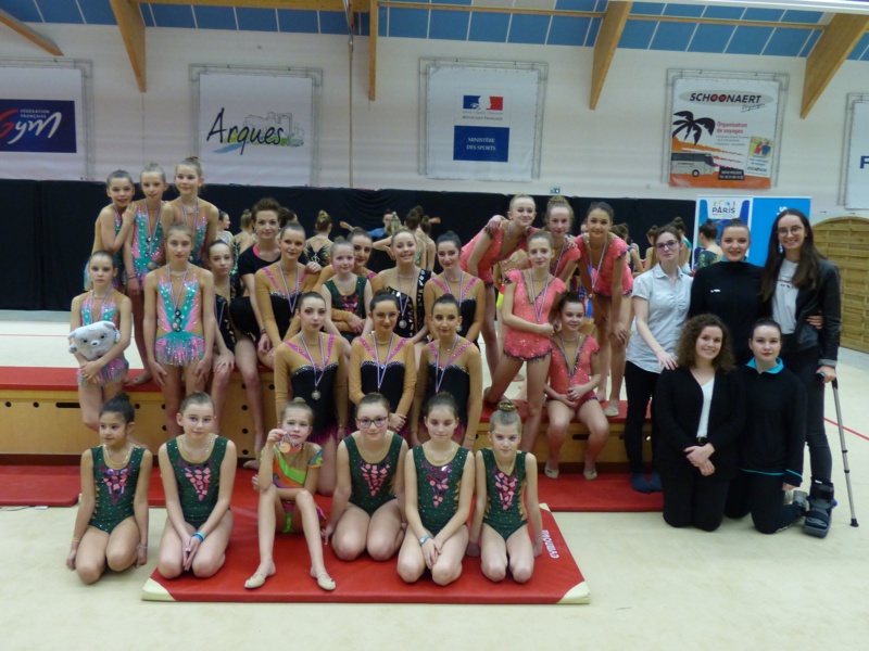 Championnat départemental de Gymnastique Rythmique 9 février à domicile