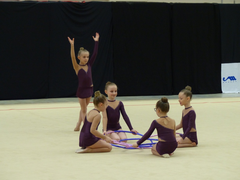 Championnat départemental de Gymnastique Rythmique 9 février à domicile