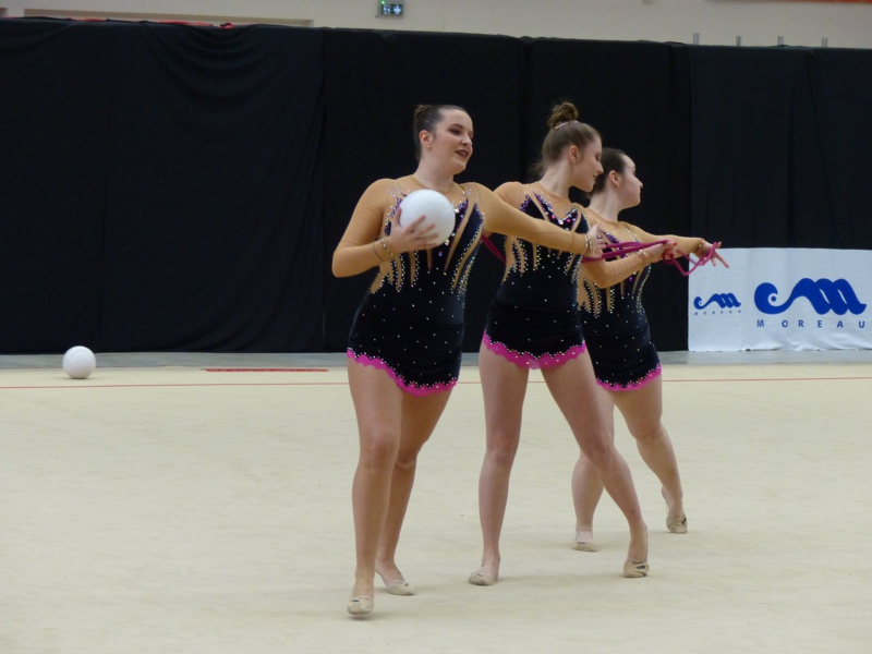 Championnat départemental de Gymnastique Rythmique 9 février à domicile