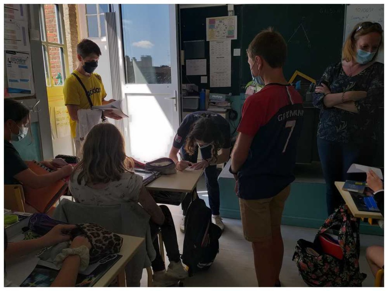 Lorsque l'Ecole Notre Dame de Saint-Omer interview Maëlys