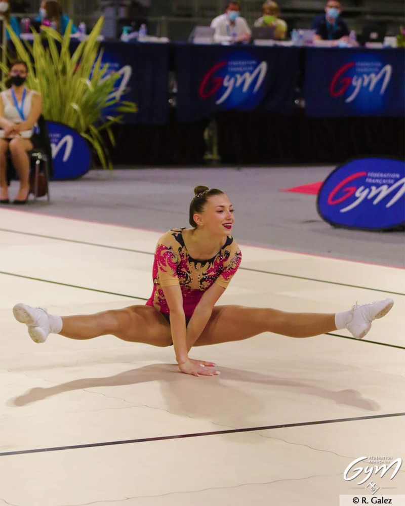 Championnat de France Elite Gymnastique Aérobic : les Gymnastes de l'AMGA ont brillé par leurs performances.