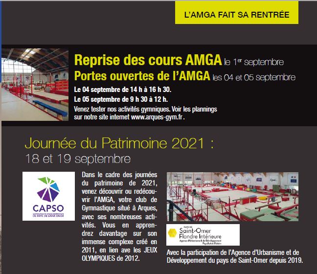 AMGA: INSCRIPTIONS 2021/2022 AMGA: INSCRIPTIONS 2021/2022