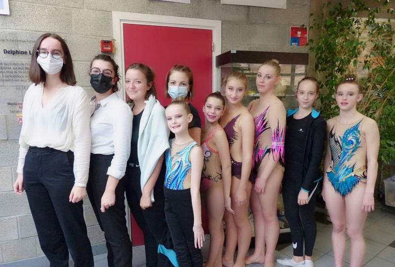 1ère compétition de la saison pour la Gym rythmique à l'AMGA
