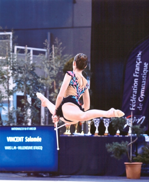 Emma MIEZE aux Championnats de France Gr Individuel