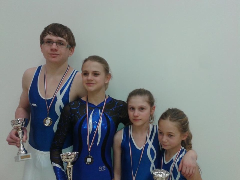 Andreas, Elia, Lisa et Faustine, nos 4 finalistes pour les championnats de France