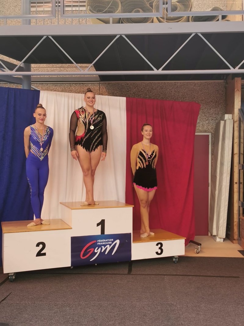 1ère compétition de l’année pour la GR : 7 podiums !