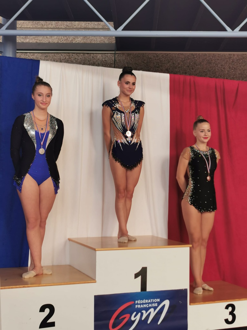 1ère compétition de l’année pour la GR : 7 podiums !