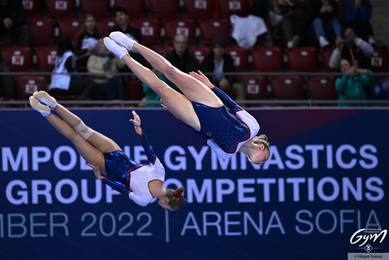 MANON EVERAERE FINALISTE DES CHAMPIONNATS DU MONDE PAR GROUPE D’AGE EN TRAMPOLINE SYNCHRONISE