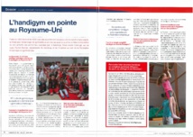 Article Gymnaste Magazine Rencontre Interhandicap