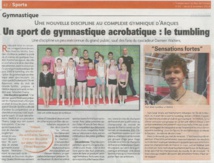 Article sur le Tumbling