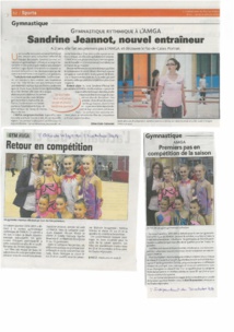Article Gymnastique Rythmique