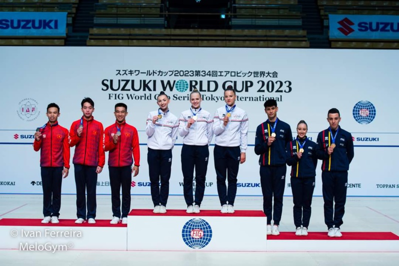 Deuxième étape de Coupe du Monde au Japon : Maëlys monte trois fois sur le podium !!