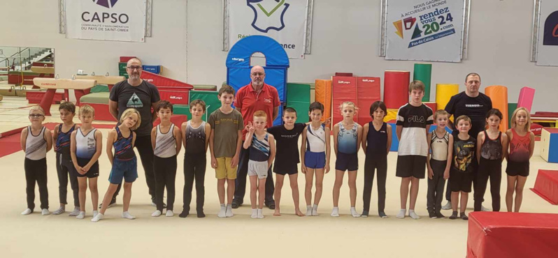 Gymnastique Artistique Masculine: Regroupement Départemental du 8 octobre 2023 à Arques