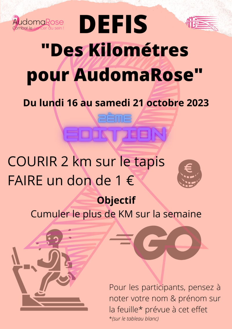 L'AMGA FORME se mobilise pour AudomaRose 💗