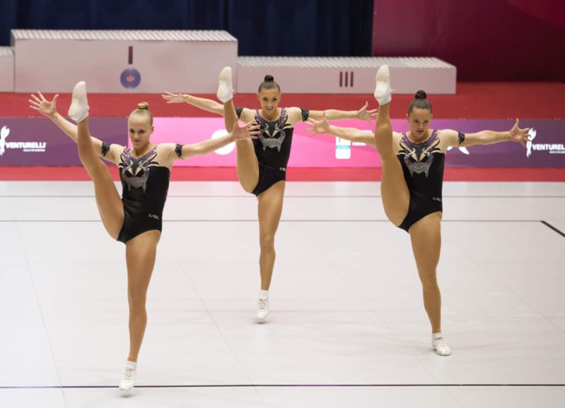 Gymnastique Aérobic : Maëlys vainqueur de la coupe du monde !!