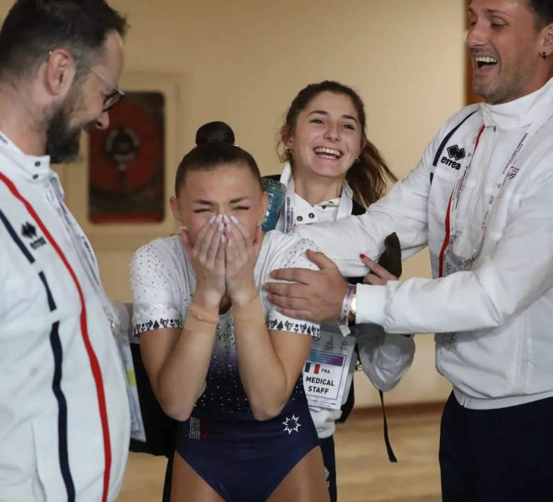 Trois médailles aux Championnats d'Europe de Gymnastique Aérobic pour nos Arquoises !!