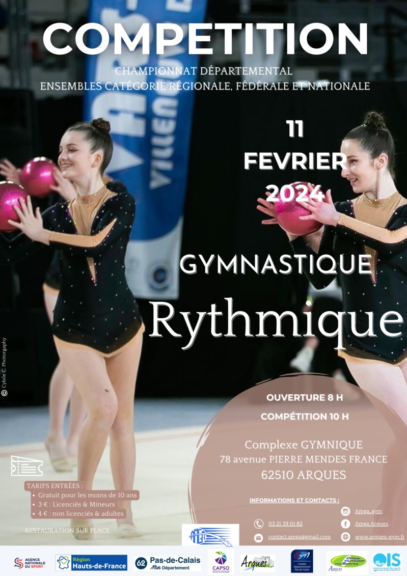 Championnat départemental ensemble de Gymnastique Rythmique