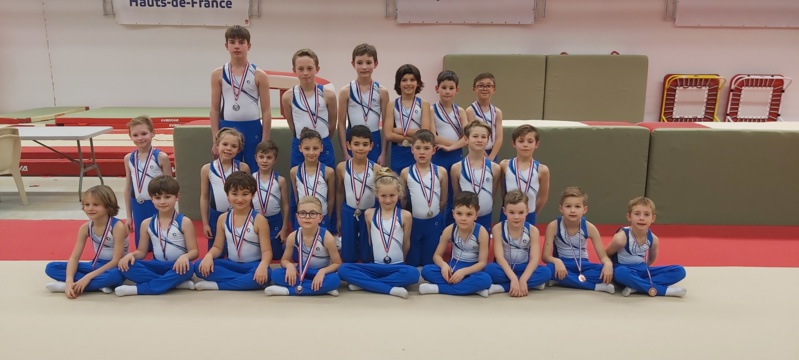 Première compétition pour nos gymnastes masculins de l'AMGA