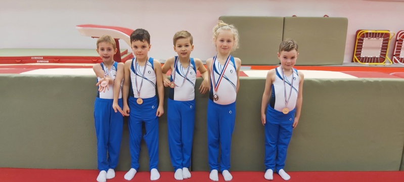 Première compétition pour nos gymnastes masculins de l'AMGA