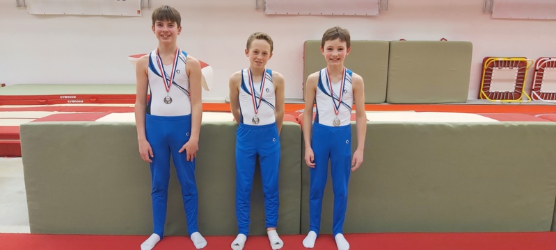 Première compétition pour nos gymnastes masculins de l'AMGA