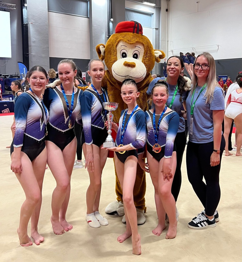 AMGA: Un titre de CHAMPIONNE DE FRANCE TROPHÉE FÉDÉRAL en Gymnastique Artistique Féminine