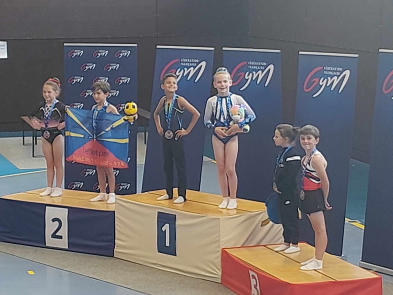 TRAMPOLINE : 4 ARQUOIS MEDAILLES AU TROPHEE FEDERAL