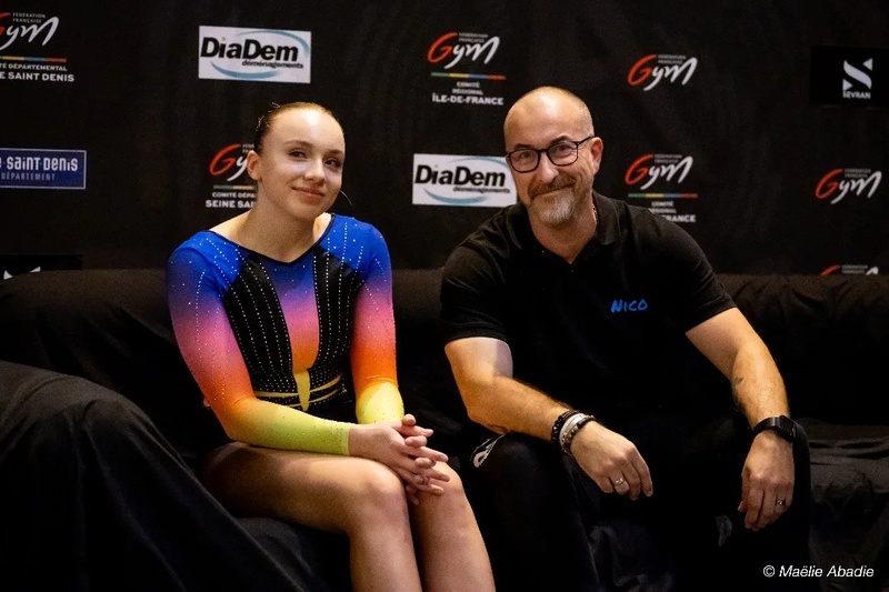 Anais Bajek en finale Anais Bajek en finale