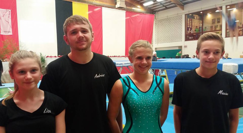 Premier Tournoi International pour les Trampolinistes Arquois