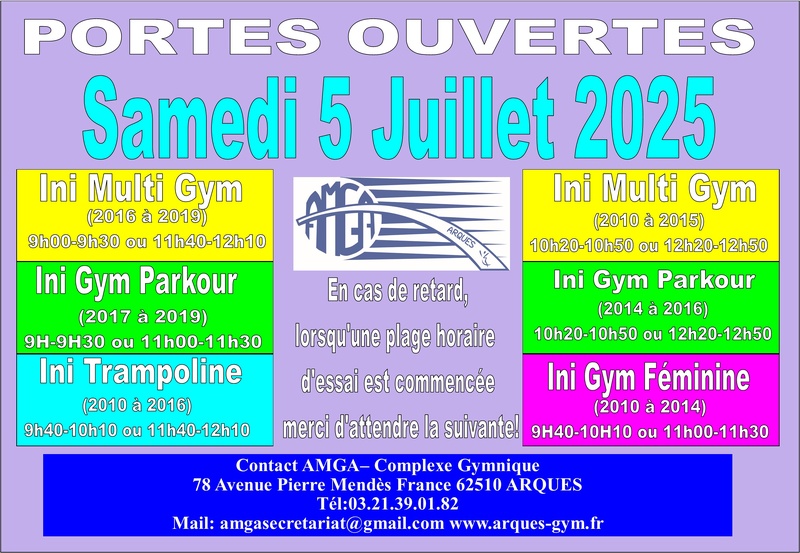 Pour les 6-15ans le samedi