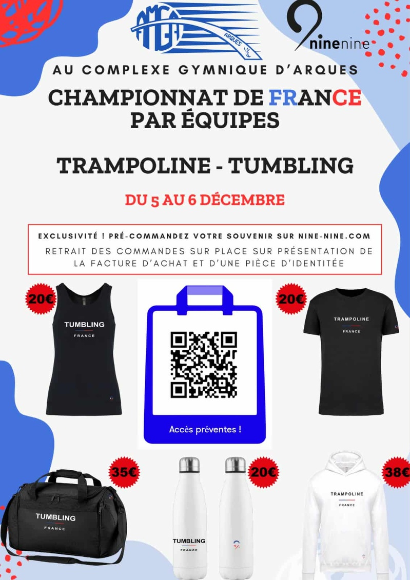 ARQUES: Championnat de France par équipe TR-TU 5&6 décembre 2025 ARQUES: Championnat de France par équipe TR-TU 5&6 décembre 2025