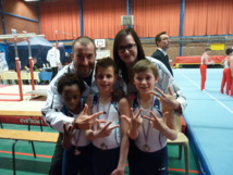 Une équipe de garçons de l'AMGA qualifiée pour les championnats de France Une équipe de garçons de l'AMGA qualifiée pour les championnats de France