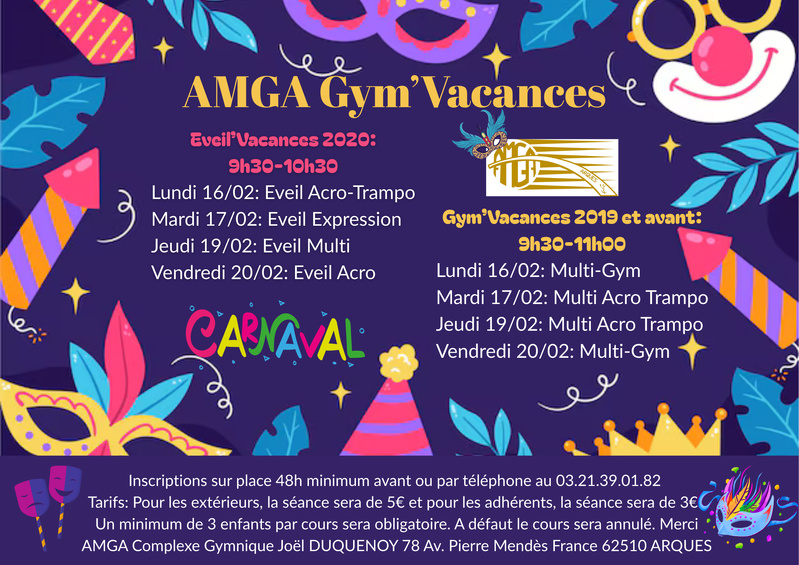 BABY ET GYM VACANCES VACANCES DE FEVRIER BABY ET GYM VACANCES VACANCES DE FEVRIER