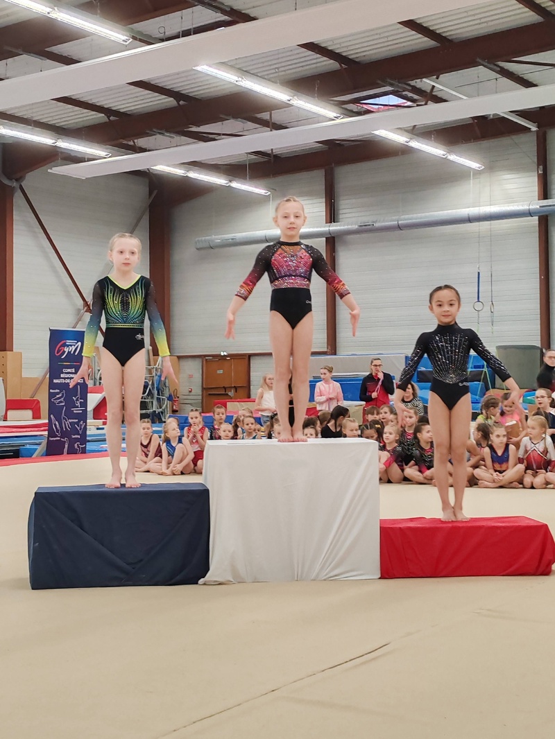Gymnastique Artistique Féminine: Compétition Interdépartementale à Béthune