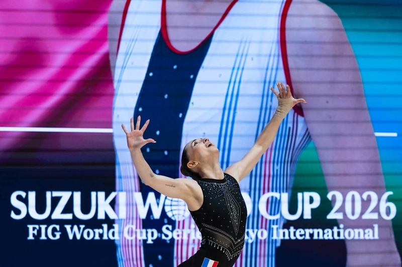 Un Podium à l'étape de coupe du Monde au Japon