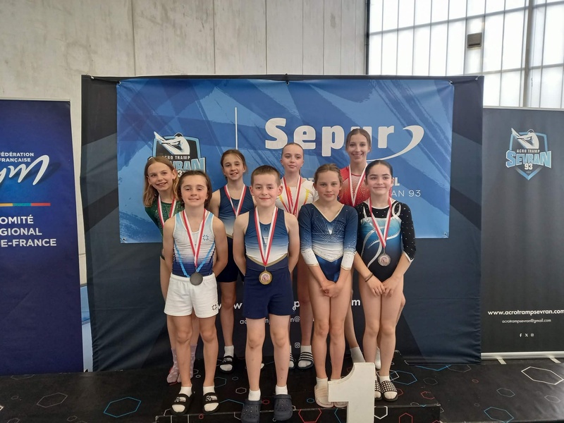 TRAMPOLINE : SELECTIVE 4 DOUZE PODIUMS ARQUOIS TRAMPOLINE : SELECTIVE 4 DOUZE PODIUMS ARQUOIS