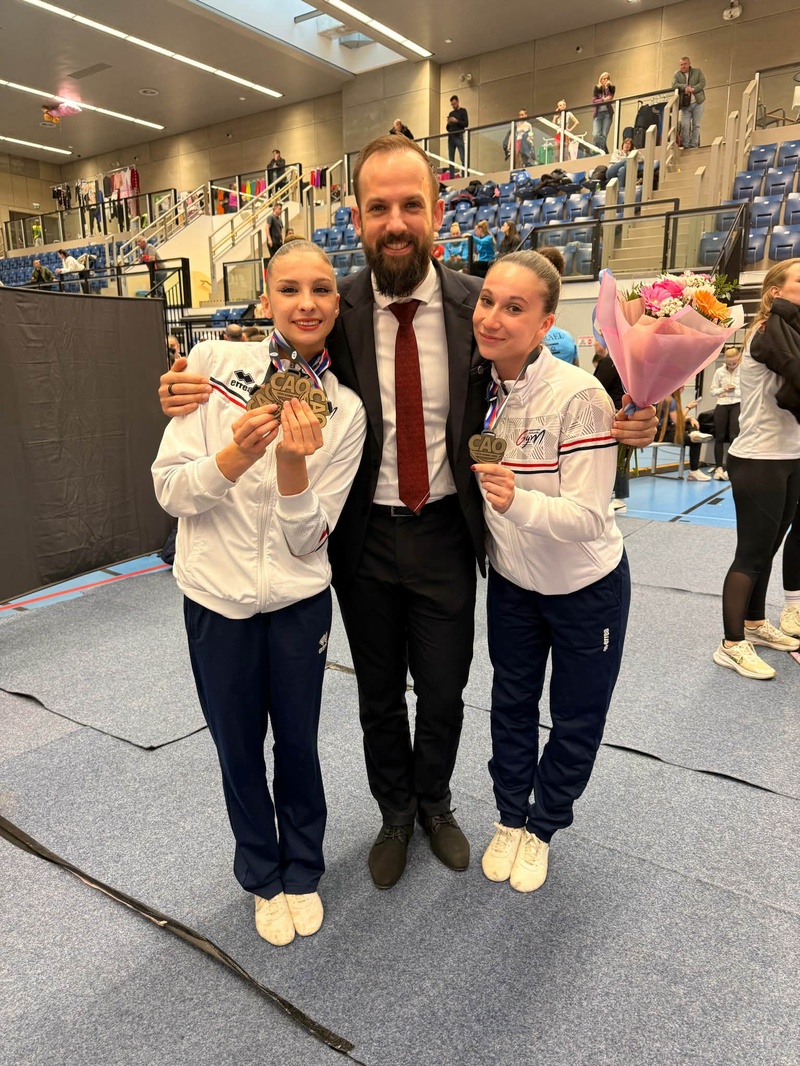 Prague : Moisson d’or pour l'Equipe de France et pour l’AMGA à l’Open international Aérobic