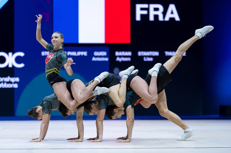 Deux titres de championne du monde et une place de vice-championne en Gymnastique Aérobic Deux titres de championne du monde et une place de vice-championne en Gymnastique Aérobic
