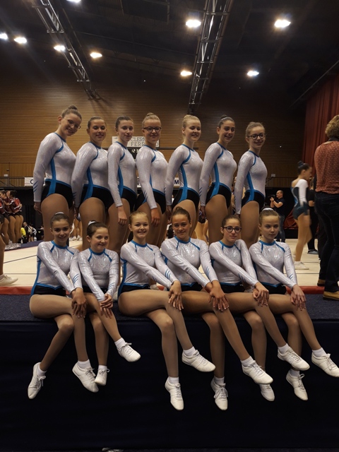 Clermont Ferrand 2018 : 20ème participation au championnat de France pour la Gymnastique Aérobic.