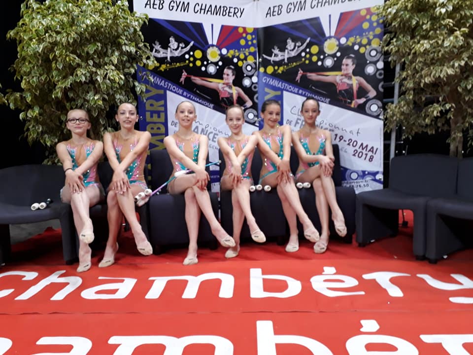 Gymnastique Rythmique: Une équipe au championnat de France à Chambéry